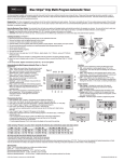 Toro Multi-Program Automatic Timer (53869) User's Manual