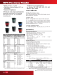 Toro MPR Plus Nozzles Catalogue