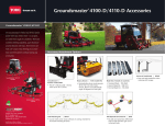 Toro 4100-D Accessory Guide