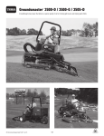 Toro 3500-D Specifications
