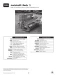 Toro Aerothatch 83 (44830) Specifications