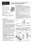 Toro 1" (2.5 cm) Jar Top Anti-siphon Valve (53764) Installation and User's Guide