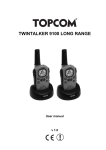 Topcom Twintalker 9100 User's Manual