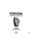 Topcom HBM Sensor Watch 2002 User's Manual