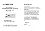 Top Innovations HANDYMENDER SP-400 User's Manual