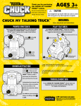 Tonka Chuck my talking truck 6918670002 User's Manual