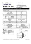 Tokina TC0812AI User's Manual