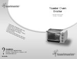 Toastmaster TOV450RL User's Manual