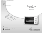 Toastmaster TOV425RLCAN User's Manual
