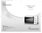 Toastmaster TOV400CAN User's Manual