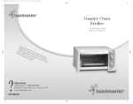 Toastmaster TOV200CAN User's Manual
