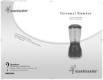 Toastmaster TMR22RCAN User's Manual