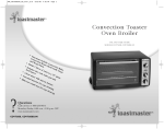 Toastmaster COV760BCAN User's Manual