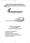 Toastmaster 6104MEX User's Manual
