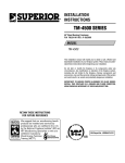 TOA Electronics TM-4500 User's Manual