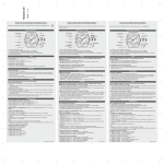 Timex W-110 User's Manual