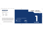 Timex M828 User's Manual