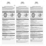 Timex 120-095007 NA User's Manual