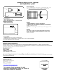 TIMEX Weather Products RF-63 User's Manual