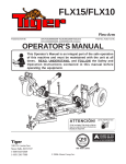 Tiger FLX10 User's Manual