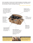 Tiffen FilmGuard Camera Bag User's Manual