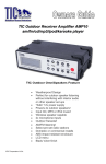 TIC AMP10 User's Manual