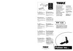 Thule Kit 110 User's Manual
