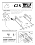 Thule C25 User's Manual