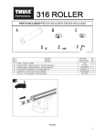 Thule 316 User's Manual