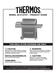 Thermos 461410707 User's Manual