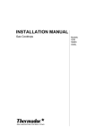 Thermador Cooktop SGSL User's Manual