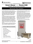 Therma-Stor Products Group PHOENIX D385 User's Manual