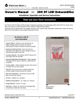 Therma-Stor Products Group Phoenix 200 HT User's Manual