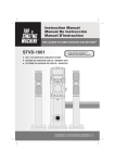 The Singing Machine STVD-1001 User's Manual