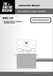 The Singing Machine SMG-158 User's Manual