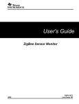 Texas Instruments ZIGBEE SWRU157D User's Manual