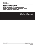 Texas Instruments TVP5147M1PFP User's Manual