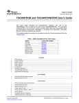 Texas Instruments TSC2007EVM-PDK User's Manual