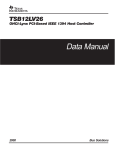 Texas Instruments TSB12LV26 User's Manual