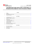 Texas Instruments TS3USB221 User's Manual