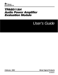 Texas Instruments SLOU121 User's Manual