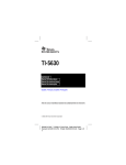 Texas Instruments Printer TI-5630 User's Manual