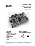 Texas Instruments DEM-PCM1717 User's Manual