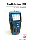 Test-Um VALIDATOR-NT NT955 User's Manual