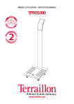 Terraillon TPR05300 User's Manual