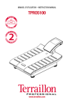 Terraillon TPRO5100 User's Manual