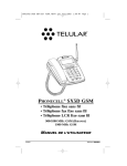 Telular SX5D User's Manual