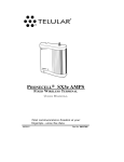 Telular SX3e User's Manual