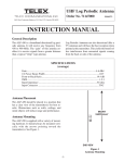 Telex ALP-450 User's Manual