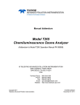 Teledyne T265 User's Manual